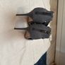 Silver /gunpowder high  heels stilettos Image 4