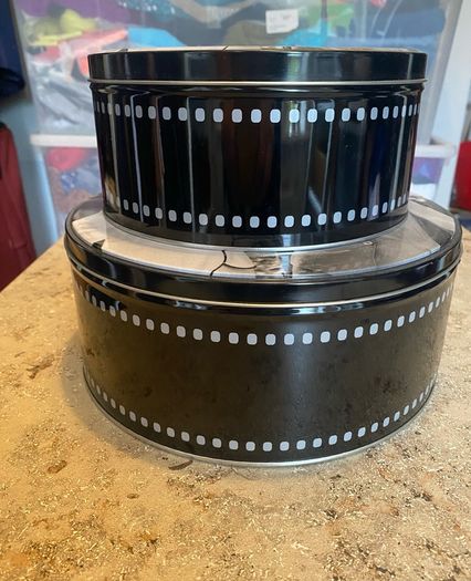 Set of tins , new