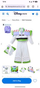 Disney brand costume: Buzz Lightyear 5 - 6 y/o