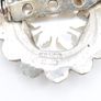 935 Mother Of Pearl Sterling Silver Brooch Pendant Image 4