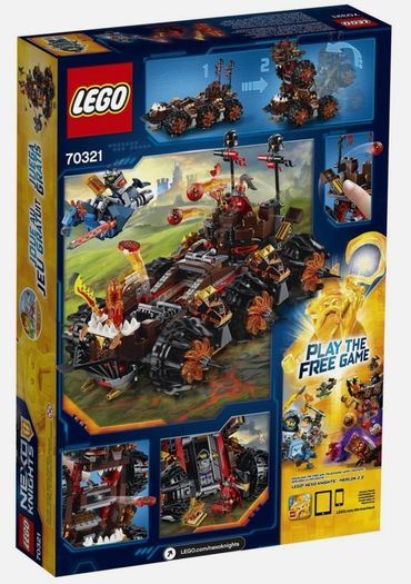 Lego Nexo Knights - 70321 General Magmars siege machine of Doom