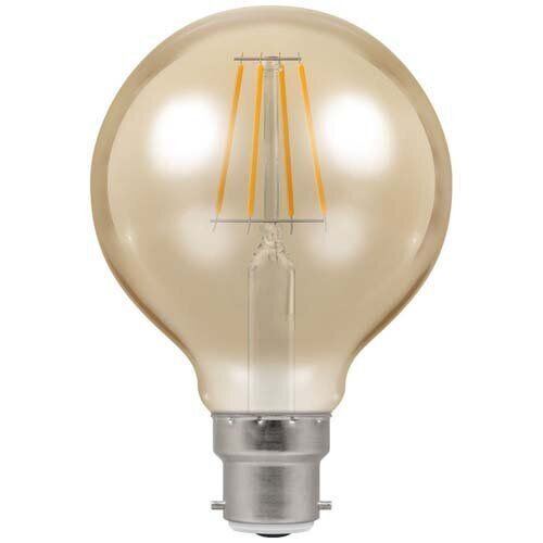Amber BC Filament Bulb