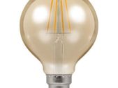 Amber BC Filament Bulb