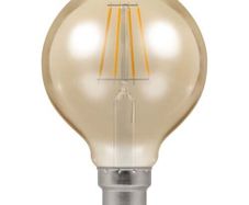 Amber BC Filament Bulb