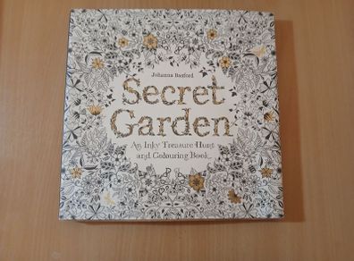 Secret Garden: An Inky Treasure Hunt and Coloring Book For Adults