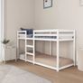 Bunk Bed without Mattress White 80x200 cm Solid Wood Pine Image 3