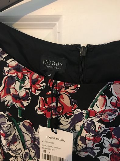 new hobbs invitation dress rrp 205E
