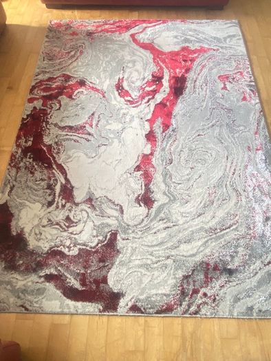 Modern abstract rug