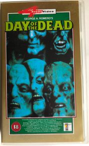 Day Of The Dead (George A Romero Film) [1985] Lori Cardille, Terry Alexander, Joseph Pilato, Jarlath Conroy & Richard Liberty (PAL VHS Cassette Movie)
