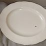 Vintage white serving Platter Image 7
