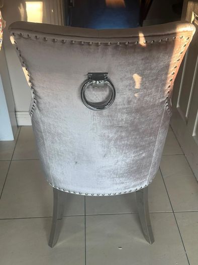 Silver kitchen Chair