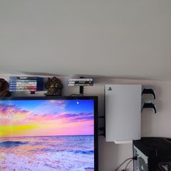 Playstation & Xbox & Nintendo switch wall mounted accessories controller, headphones, console etc.