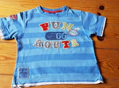 Age 3-4 Blue Stripe Teeshirt