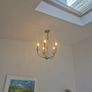 2 x ceiling lights chandeliers brass Image 2