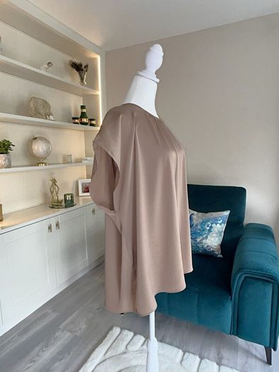 Ladies Caramel / Tan Coloured Short Sleeved Top from Primark