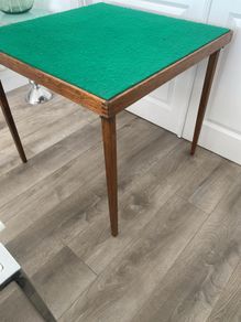 Card Table Oak Antique Table