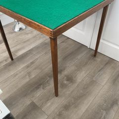 Card Table Oak Antique Table