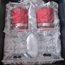 Newgrange Living Zorro Pillar Candleholders (11cm) +Red Candles New Image 4
