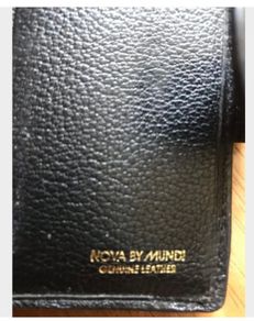 Black Leather Wallet