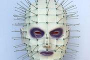 Hellraiser pinhead Halloween latex Mask.
