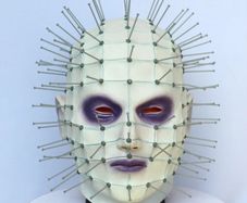 Hellraiser pinhead Halloween latex Mask.