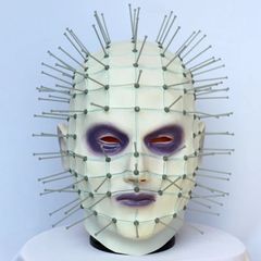 Hellraiser pinhead Halloween latex Mask.