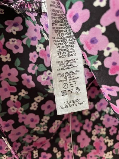 Dunnes floral print top size 18 New with tags