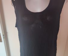 BNWT black studded Atmosphere top size UK18 EU46 Postage included