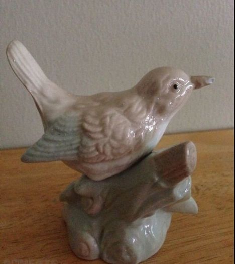 Porcelain Bird Ornament