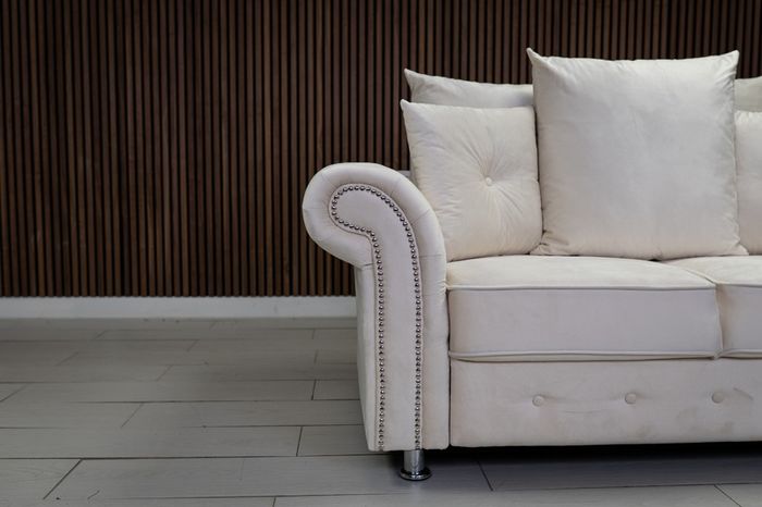 Olympia Cream Scatter Cushions Sofa Set
