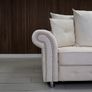 Olympia Cream Scatter Cushions Sofa Set Image 9