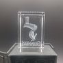 Guinness Toucan Hologram Glass Paperweight Boxed . 6cm x4cm Image 4