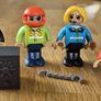 Lego Style Brick / Block Figurines Image 2