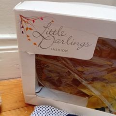 Girls Little Darlings Set.skirt Top And Runners..lovely For Easter.worn Once.
