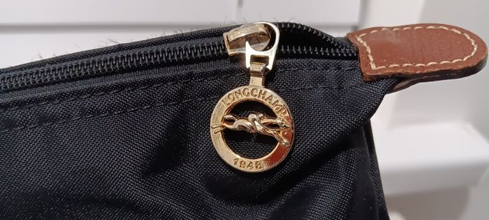 Black Longchamp Le Pliage Bag - Size L