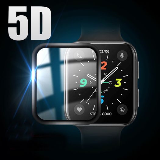 5D Soft Glass Protective Film For OPPO Watch 2 42 mm  Full Curved Cover Screen Protector for OPPO Smartwatch Accessories