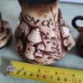 Maldivian Pottery Turkish set, ORIENS, Castle, 600ml, 200ml, Ceramic, Beige/Brown, 3 pieces Image 7