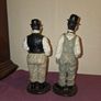 Vintage Laurel and Hardy Statues Image 3
