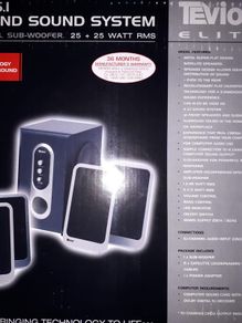 Speakers 5.1 Surround Sound System (BNIB)