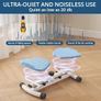 Ab Machine, Waist Twister Exercise Machine & Abdominal Twister Board 380LBS Capacity, 20dB Ultra-Quiet, Non-Slip Home Gym Equipment for Core & Stomach Workout Image 2