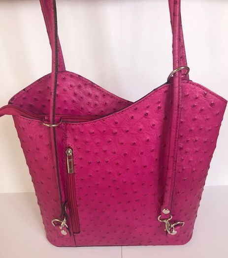 Pink Leather Bag