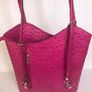 Pink Leather Bag Image 2
