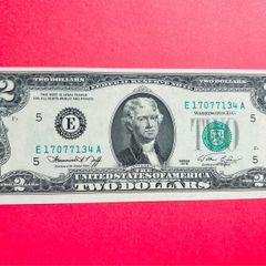 Usa  2  Dollars   1976  Commemorative Issue Letter  ( E  5 )  Richmond ( Uncirculated )