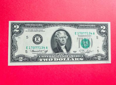 Usa  2  Dollars   1976  Commemorative Issue Letter  ( E  5 )  Richmond ( Uncirculated )