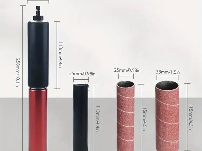 sanding attachment for a drill