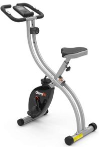 Exercise Bike Foldable Fitness Bike Magnetic Foldable Indoor Cycling Bike 3-In-1 Foldable Exercise Bike for Home Use with Resistance Bands Home Workout Exercise Equipment (FREE POSTAGE)