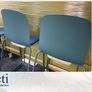 4 X Steelcase Cavatina Canteen High Stools-Grade A Image 4