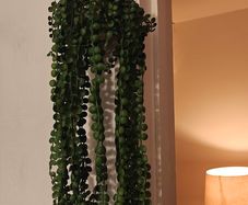 Faux hanging plant