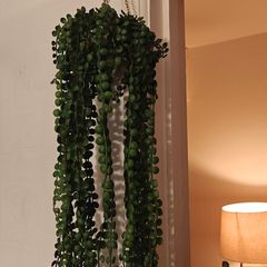 Faux hanging plant