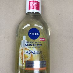 nivea skin glow micellar wayer 400ml new